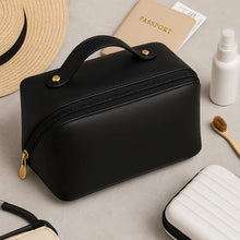 Premium Travel Makeup & Toiletry Organizer Pouch with Zipper & Handle (1 Pc / Mix Color) - Justgrabit Inc.