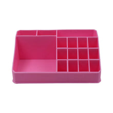 Makeup Organiser Cosmetic Makeup Lipstick Storage Box with Drawer Plastic Case Holder Skin Care Products (1 Pc) - justgrabit.in | Just Grab It