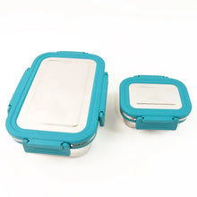 Apex Jerry Lunch Box Premium Stainless Steel Food Container (2 Pc / 700+200 ML Approx) - Justgrabit Inc.