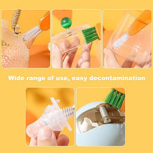3 - in - 1 Multifunctional Cleaning Brush Set – Mini Bottle, Cup & Lid Cleaner (1 Pc) - Justgrabit Inc.