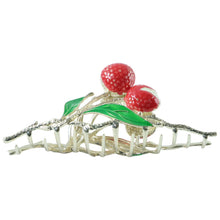 Decorative Berry Fruit Design Hair Claw Clip (1 Pc) - justgrabit.in | Just Grab It