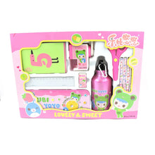 12 - Piece Stationery Set: Pencil Box, Pencils, Erasers & More - Justgrabit Inc.