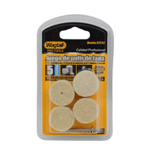 Rotary Tool Accessory Wool Felt Polishing Pad Felt (5 Pcs Set) - justgrabit.in | Just Grab It