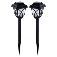 Solar Garden Lights LED Outdoor Stake Spotlight Fixture Garden Light (Pack of 2pc ) - justgrabit.in | Just Grab It