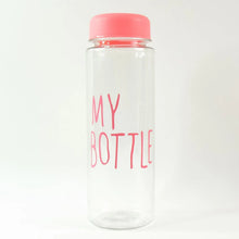 350 ml Approx Transparent Plastic Water Bottle with Leakproof Lid (1 Pc) - Justgrabit Inc.