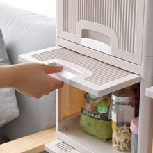 Multipurpose Storage Cabinet, Storage Solutions plastic drawers || Multi Layer Wardrobe Storage Drawers || Foldable Multipurpose Drawer Units For Kitchen, Bathroom, Bedroom, Cloth (2 Layer) - Justgrabit Inc.