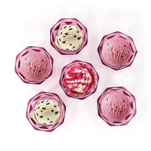 6pc Diamond shape ice cream bowl set - Justgrabit Inc.