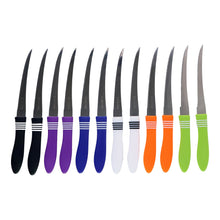 Stainless Steel Multipurpose Serrated Knife Set (12 Pc) - justgrabit.in | Just Grab It