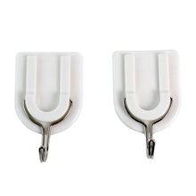 Multipurpose Strong Small Stainless Steel Adhesive Wall Hooks - Justgrabit Inc.