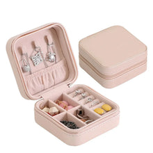 Mini PU Leather jewellery Box for Travel & Storage - justgrabit.in | Just Grab It