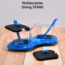 2 - Piece Dining Stand with Pickle Jar, Spice Tray & Spoons - justgrabit.in | Just Grab It