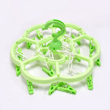 Hanger Household Plastic Hanger 15 Clips Hanger For House Use - justgrabit.in | Just Grab It