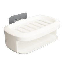 Soap Box With Sponge Dual - use Soap Holder ,Sabudani (2 Pc Set / With Adhesive Hook) - justgrabit.in | Just Grab It