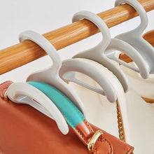 Compact Dual - Slot Multi - Purpose Plastic Hook Hanger (1 Pc) - justgrabit.in | Just Grab It