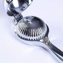 Premium Lemon Squeezer, Large Heavy Duty Handheld Juicer for Lemon, Stainless Steel Hand Press Citrus Juicer (1 Pc) - justgrabit.in | Just Grab It