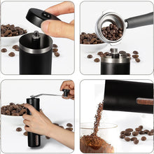 Portable Stainless Steel Manual Coffee Grinder (1 Pc) - justgrabit.in | Just Grab It