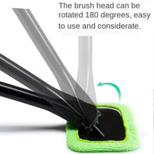 Windshield Clean Car Glass Cleaner Wiper With Microfiber Cloth (1 Pc / 38 Cm Long) - justgrabit.in | Just Grab It