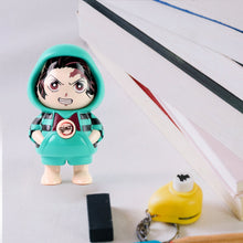Cartoon Character Design Cute Action Figure Keychain (Mix Design & 1 Pc) - justgrabit.in | Just Grab It