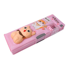 Magnetic Pencil Case / Compass Box With Sharpener (1 Pc) - Justgrabit Inc.