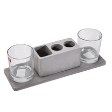 2 Wine Glasses & Marble Holder - Attractive Design for Hotels & Cafes - justgrabit.in | Just Grab It