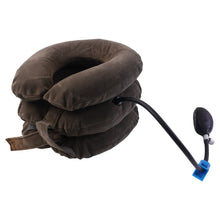 3 Layer Inflatable Cervical Neck Traction Support Collar (1 Pc) - justgrabit.in | Just Grab It