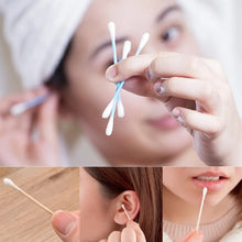Small Cotton Buds for ear cleaning, soft and natural cotton swabs (100 per pack) - Justgrabit Inc.
