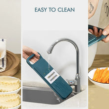 Multifunctional Vegetable Slicer Cutter Onion and Potato Slicer cutter with 6blades and 1 peeler - Justgrabit Inc.