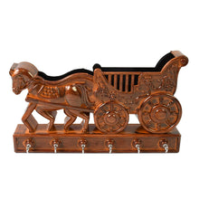 Plastic Rath Design Plastic 6 Hook Key Holder (1 Pc) - justgrabit.in | Just Grab It