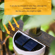 6 LED Solar Powered Wall Mount Fence Light with Honeycomb Shade Design (2 Pc Set) - justgrabit.in | Just Grab It