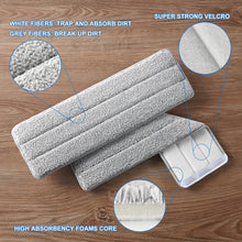 Reusable Microfiber Mop Pad Replacement (1 Pc) - justgrabit.in | Just Grab It