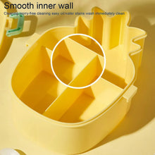 Kids Lunch Box Cute Pineapple Shaped Bento Box with Fork Spoon Snack Container Microwave Portable Office Lunch Box (1 Pc / With Spoon, Fork & Color Box) - Justgrabit Inc.