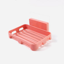 Self Adhesive Rectangular Soap Dish Holder (1 Pc) - justgrabit.in | Just Grab It