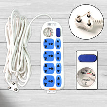 8 socket Heavy Duty Power Extension Board (10 mtr. / 1 Pc) - justgrabit.in | Just Grab It