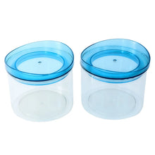 Air Tight & Unbreakable Kitchen Jar Set Food Storage Containers for Dry Fruits, Spices, Snacks, Pulses (2 Pcs Set) - Justgrabit Inc.