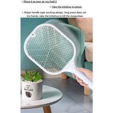 Rechargeable Mosquito Killer Racket with UV Light & USB Charging Base - justgrabit.in | Just Grab It