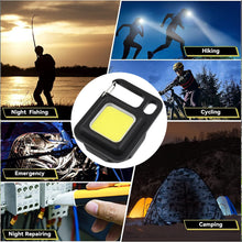 LED Battery Operated Keychain Flashlight with Folding Bracket (1 Pc) - justgrabit.in | Just Grab It