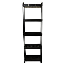 5 Layer Multipurpose Rolling Storage Rack (1 Pc) - justgrabit.in | Just Grab It