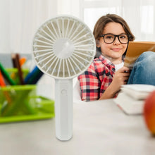 Mini Portable Rechargeable Fan – Lightweight & Easy to Carry (1 Pc | Battery Not Included) - Justgrabit Inc.