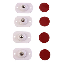 Heavy - Duty Furniture Moving Roller Mini Wheels (4 Pc Set) - justgrabit.in | Just Grab It