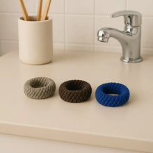 Tyre Shape Hair Rubber Bands Pack of 3 (Multicolour), Hair accessories - justgrabit.in | Just Grab It
