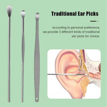 6 - in - 1 Ear Wax Cleaner - Resuable Ear Cleaning Tools Leather Pouch - justgrabit.in | Just Grab It