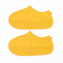 Yellow Non - Slip Silicone Rain Shoe Cover – Waterproof Foldable Anti - Skid (1 Pair) - justgrabit.in | Just Grab It