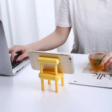 Mini Chair Mobile Phone Holder – Portable & Stylish Stand for All Smartphones, Ideal for Desk & Office Use (1 Pc) - justgrabit.in | Just Grab It