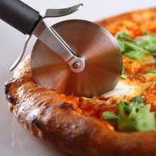Stainless Steel Pizza Cutter, Pastry Cake Slicer, Sharp, Wheel Type - Justgrabit Inc.
