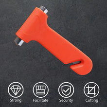 Car Safety Hammer - Emergency Rescue Tool with Window Breaker & Seatbelt Cutter - justgrabit.in | Just Grab It