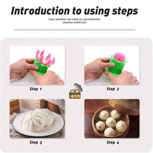 Momos maker Plastic Mold and Filling Spoon Cooking Tools Set Steamed Stuffed Bun Maker and Dumpling Maker for Cooking Delicious - Justgrabit Inc.