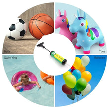 Inflator Air Ball Pump Soft Bouncing Ball Development Kids Toy, Sports Plastic Pump for Soccer, Basketball, Football, Volleyball Ball (17 Cm) - justgrabit.in | Just Grab It