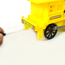Pull and Go Train with Light Plastic String Pull Back Train (1 Pc / Mix Color) - justgrabit.in | Just Grab It