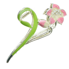 Elegant Floral Decorative Hair Claw Clip (1 Pc) - justgrabit.in | Just Grab It