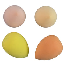 Makeup Sponges Set, Perfect for Liquid, Cream, and Powder (4 Pcs Set With Case) - justgrabit.in | Just Grab It